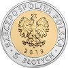 5 Zloty Poľsko 2019 - Kopiec Wyzwolenia (Obr. 0)
