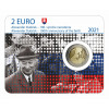 2 EURO Slovensko 2021 - Alexander Dubček - coincard (Obr. 0)