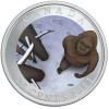 25 Cents Kanada 2011 - Sasquatch - kolorovaná (Obr. 0)