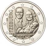 2 EURO Luxembursko 2020 - Princ Charles - reliéf