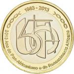 250 Escudos Kapverdy 2013 - Organizácia africkej jednoty