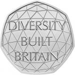50 Pence Veľká Británia 2020 - Diversity