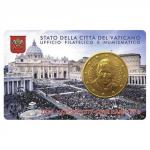 50 Cent - obehová minca Vatikán 2015 - Coincard