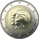 2 EURO-Gedenkmünze, Niederlande 2013 - Beatrix a W. Alexander