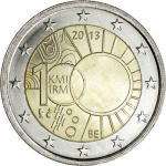 2 EURO - Belgium 100th anniversary of the creation of the Royal Meteorological Institute 2013