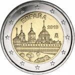 2 EURO - commemorative coin Spain 2013 - El Escorial