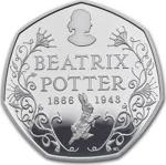 50 Pence Veľká Británia 2016 - Beatrix Potter