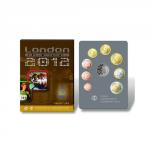 Sada obehových EURO mincí SR 2012 - Londýn Proof