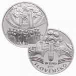 10 EURO Slovensko 2011 - Memorandum národa slovenského