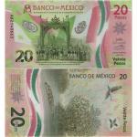 20 Pesos 2021 Mexiko