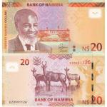 20 Dollars 2018 Namíbia