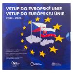 Sada obehových mincí SR a ČR 2024 - Vstup do Európskej únie