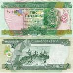 2 Dollars 2011 Šalamúnove ostrovy