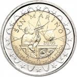 2 EURO San Maríno 2005 - Svetový rok fyziky
