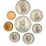 Set mincí Švajčiarsko 1970-2017