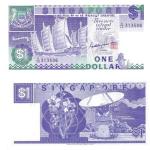 1 Dollar 1987 Singapur