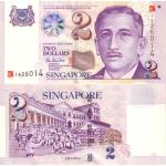 2 Dollars 2000 Singapur