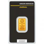 Zlatá tehlička Argor-Heraeus 5 g