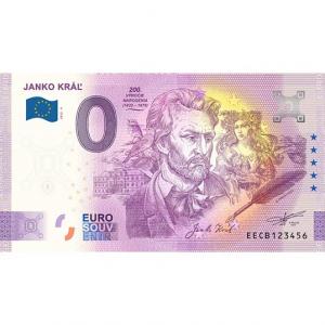 0 Euro Souvenir Slovensko 2022 - Janko Kráľ
Klicken Sie zur Detailabbildung.
