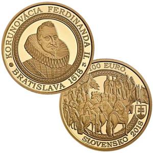 100 EURO Slovensko 2018 - Ferdinand II.
Click to view the picture detail.