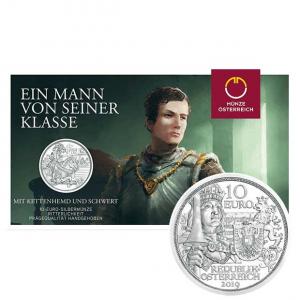 10 EURO Rakúsko 2019 - Chivalry
Klicken Sie zur Detailabbildung.