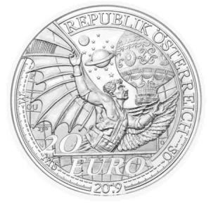 20 EURO Rakúsko 2019 - Sen o lietaní- Proof
Click to view the picture detail.
