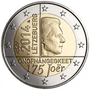 2 EURO Luxembursko 2014 - Nezávislosť
Klicken Sie zur Detailabbildung.