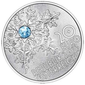 20 EURO Rakúsko 2023 - Snehová vločka - Proof
Click to view the picture detail.