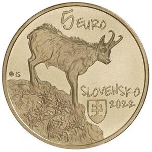 5 EURO Slovensko 2022 - Kamzík vrchovský tatranský
Klicken Sie zur Detailabbildung.