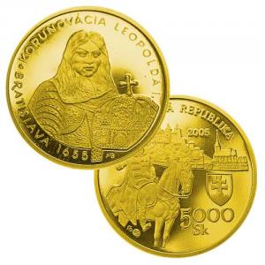 5000 Sk Slovensko 2005 - Leopold I.
Click to view the picture detail.