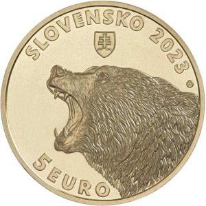 5 EURO Slovensko 2023 - Medveď hnedý
Klicken Sie zur Detailabbildung.