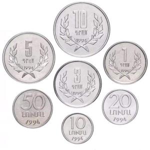 Set mincí Arménsko 1994
Kliknutím zobrazíte detail obrázku.