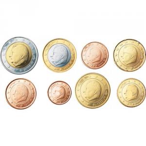 Sada obehových Euro mincí Belgicka - mix ročníkov
Click to view the picture detail.