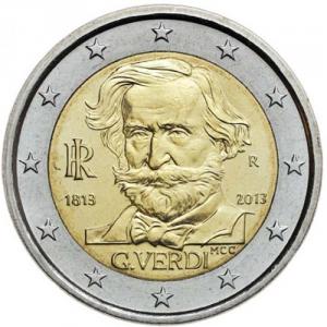 2 EURO - Giuseppe Verdi Italy 2013
Click to view the picture detail.