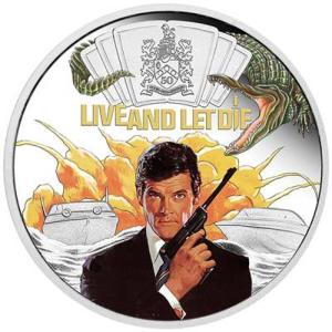 1 Dollar Tuvalu 2023 - James Bond 007 - Live
Click to view the picture detail.