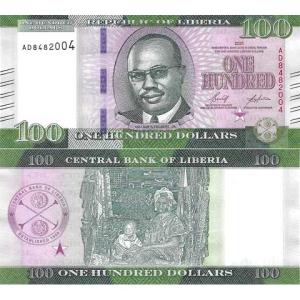 100 Dollars 2022 Libéria
Click to view the picture detail.