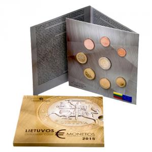 Sada Euro mincí Litva 2015 - bežná
Click to view the picture detail.