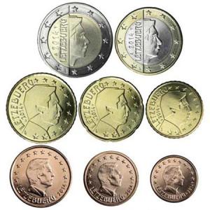 Sada obehových Euro mincí Luxembursko 2024
Klicken Sie zur Detailabbildung.
