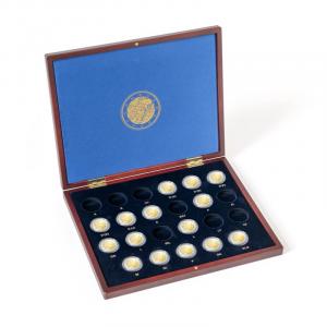 Drevený box na 23 ks 2 EURO mincí Erazmus program
Click to view the picture detail.