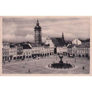 Pohľadnica České Budějovice 1944 - Náměstí
Klicken Sie zur Detailabbildung.