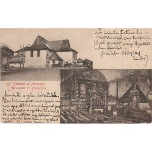 Pohľadnica Kežmarok 1913 - Evanjelický kostol
Klicken Sie zur Detailabbildung.