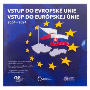 Sada obehových mincí SR a ČR 2024 - Vstup do Európskej únie
Click to view the picture detail.