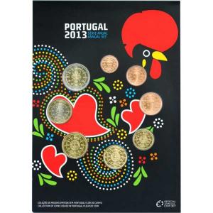 Sada obehových Euro mincí Portugalska 2013
Click to view the picture detail.