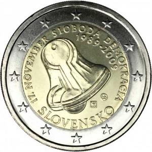 2 EURO - 20. years of the 17th November – Day of the fight for freedom and democracy
Click to view the picture detail.