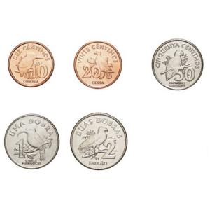 Set mincí Svätý Tomáš a Princov ostrov  2017
Klicken Sie zur Detailabbildung.
