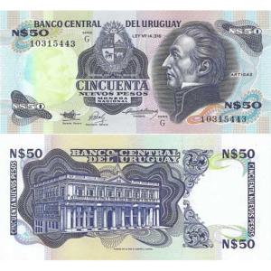 50 Pesos 1989 Uruguaj
Click to view the picture detail.