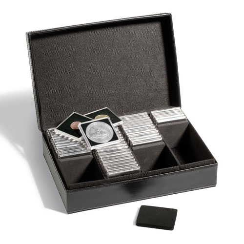 obr: luxusní numismatický box