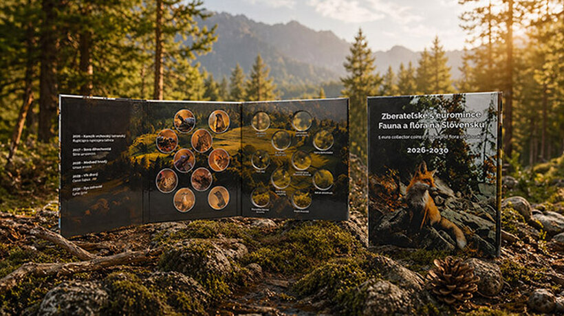 Album na mince 5 € (Fauna a flóra) 2026-2030 var. 2