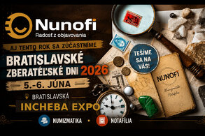 Bratislavské zberateľské dni aj tento rok 2026 s Nunofi