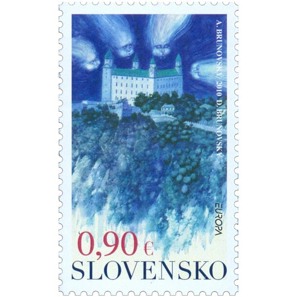 Známka slovensko 2010 - detské knihy - známka-2011-Detské-knihy